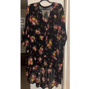Floral Chiffon Top